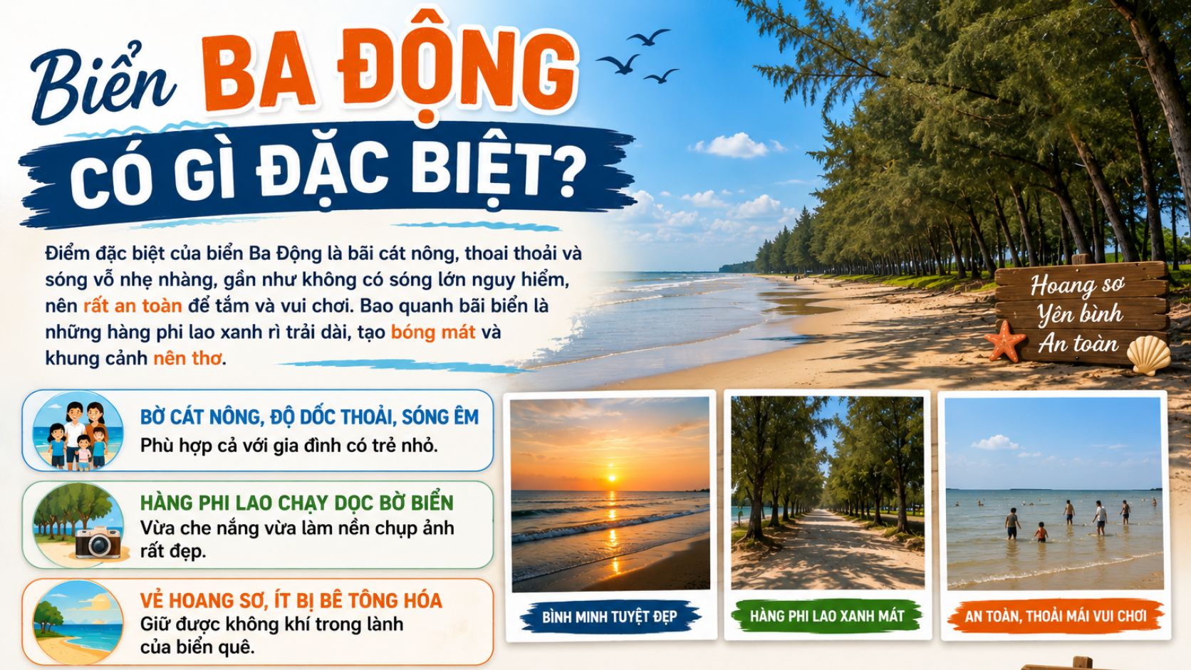 Biển Ba Động có gì đặc biệt?