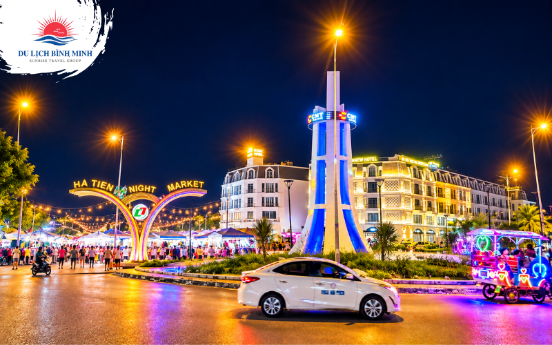 chợ đêm hà tiên ở đâu