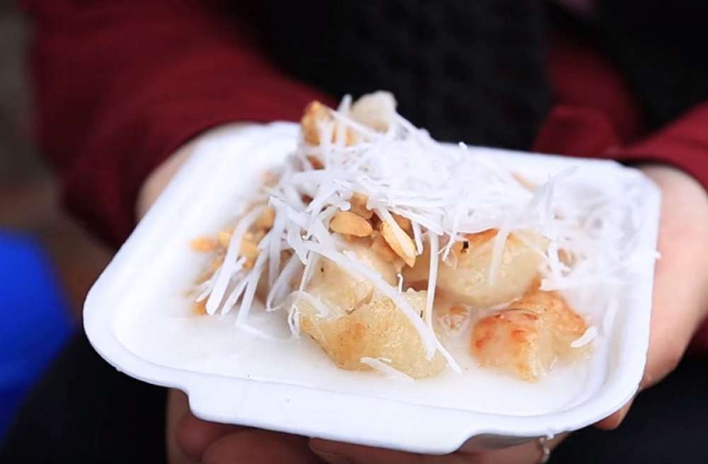 Chuối chiên nước dừa