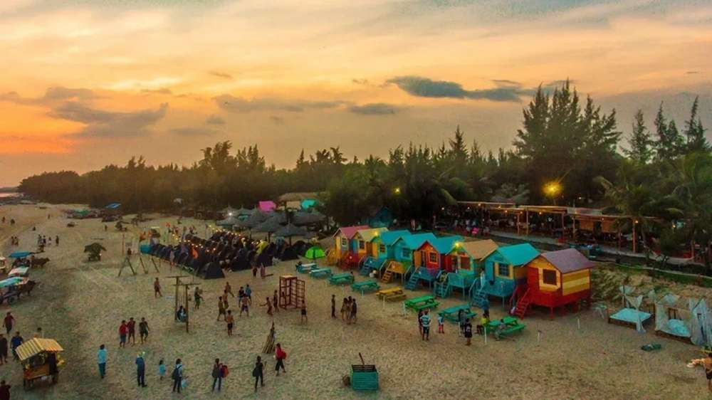 Trải nghiệm cắm trại qua đêm