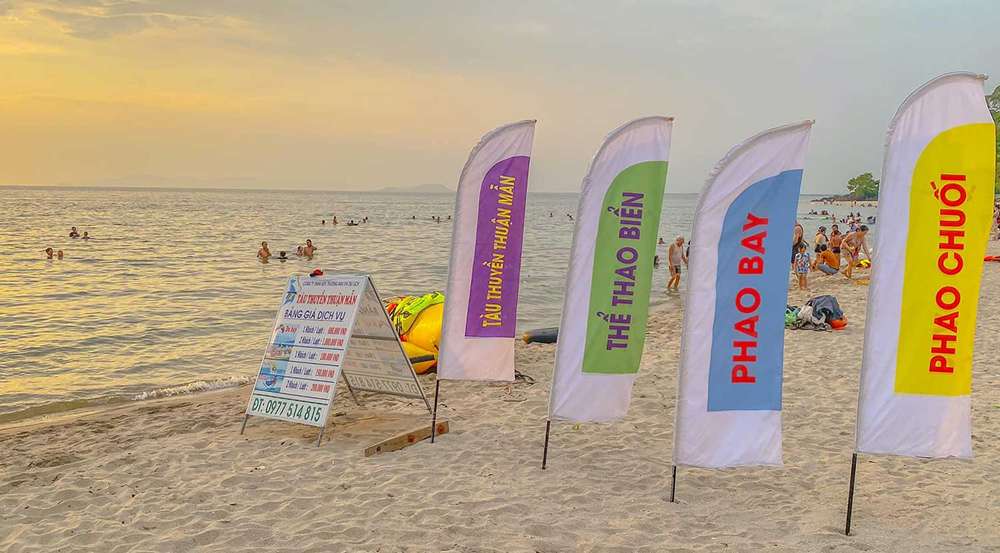 Dịch vụ vui chơi tại Mũi Nai