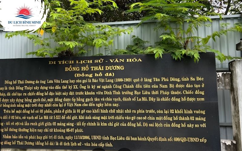 đồng hồ đá bạc liêu có gì đặc biệt