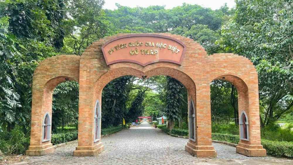 Khu di tích Gò Tháp tại Tháp Mười Đồng Tháp