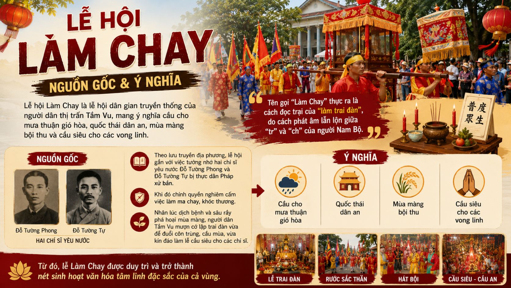 Lễ hội Làm Chay là gì? Nguồn gốc và ý nghĩa