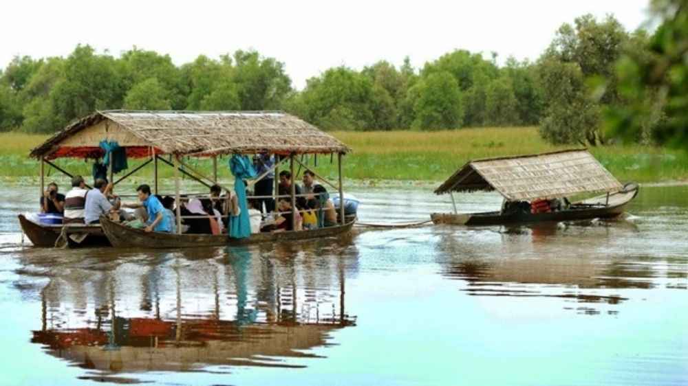 Mùa nước nổi Tràm Chim 