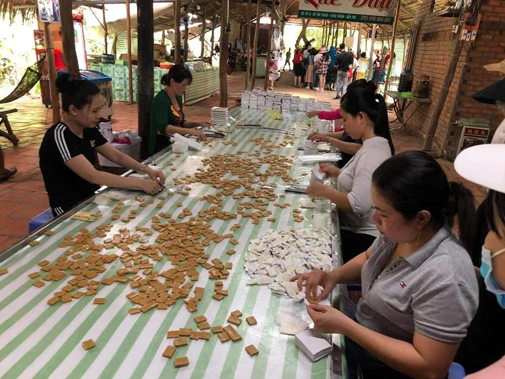 Nét đẹp lao động của người dân xứ dừa