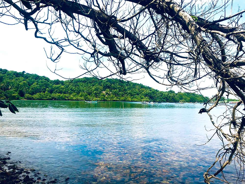 Nước biển trong xanh đẹp mắt