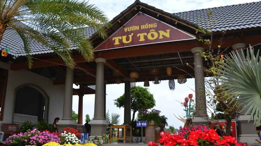 Quy mô và cách bố trí không gian Vườn hồng Tư Tôn