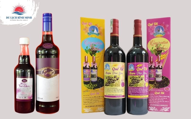 rượu trái giác cà mau chính hãng
