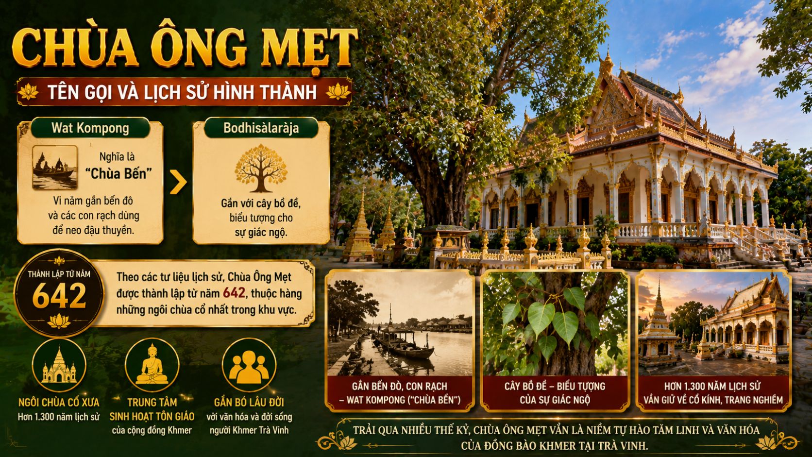 Tên gọi và lịch sử của Chùa Ông Mẹt?