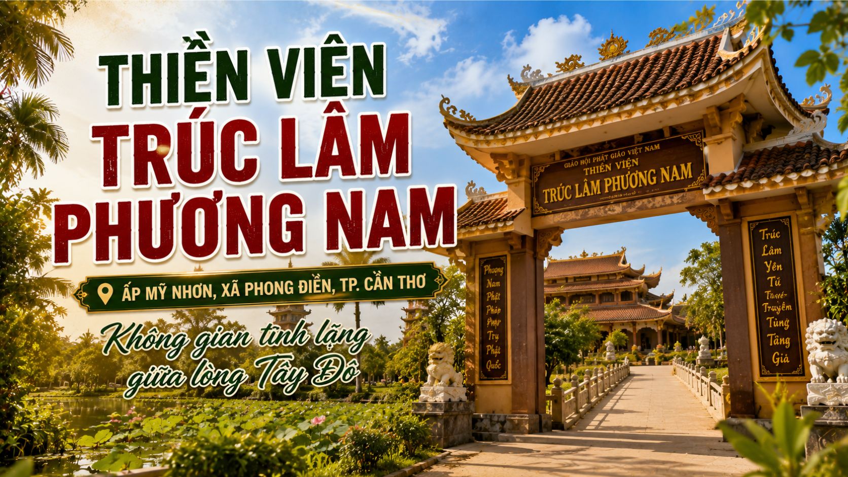 Thiền viện Trúc Lâm Phương Nam ở đâu?