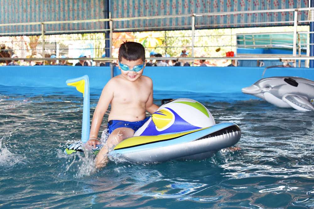 Khu vực vui chơi dành cho trẻ đảm bảo an toàn