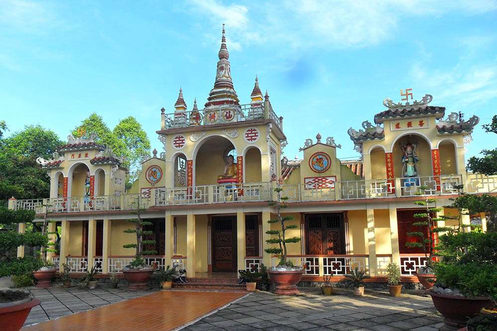 Toàn cảnh chùa Tiên Châu