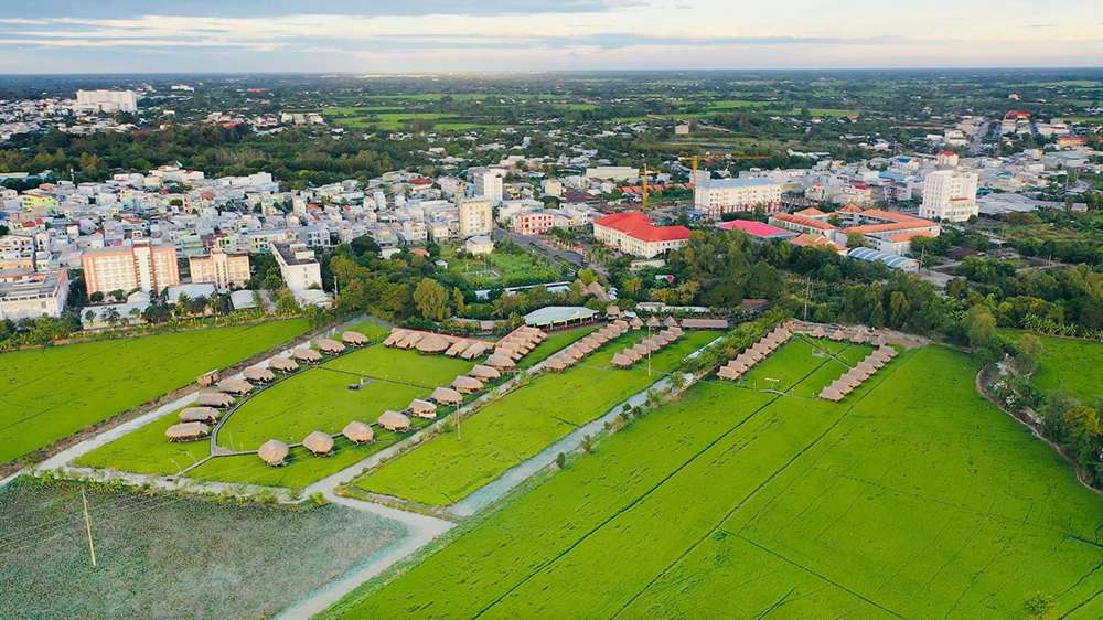 Toàn cảnh khu du lịch Mỹ Phước Thành