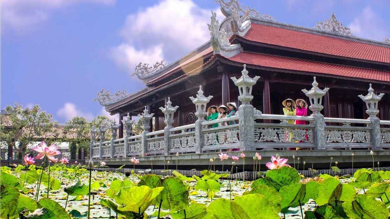 Tổng thể kiến trúc mang đậm dấu ấn Nam Bộ