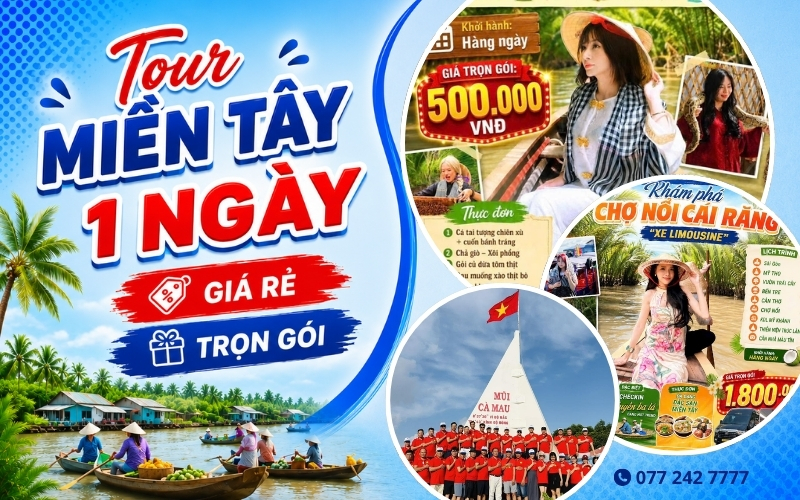 tour miền tây 1 ngày
