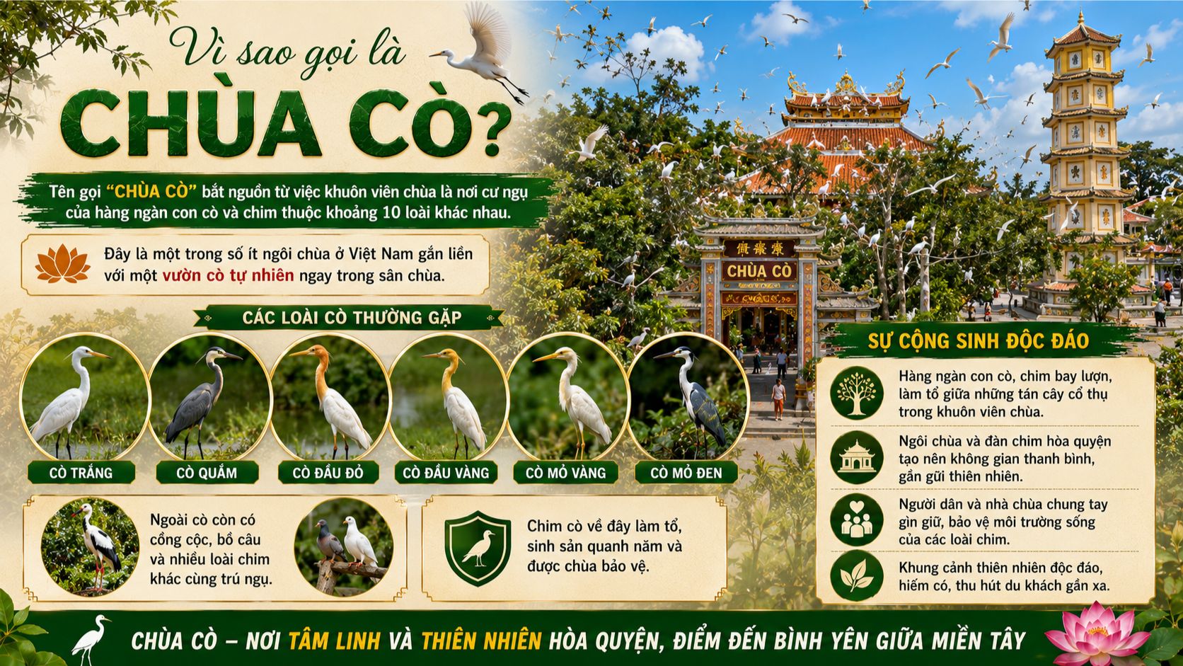 Vì sao gọi là Chùa Cò?