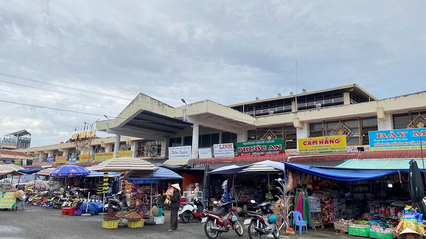 Vị trí chợ Tịnh Biên