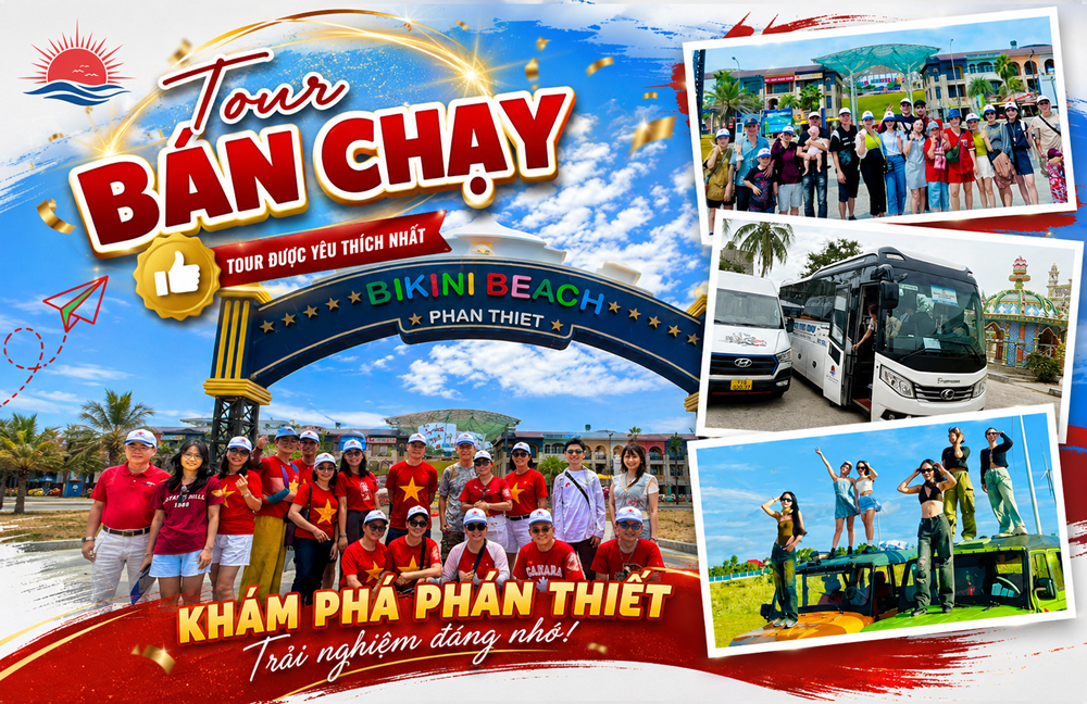 TOUR MŨI NÉ 2N1Đ: THIÊN ĐƯỜNG CÁT NẮNG BIỂN XANH