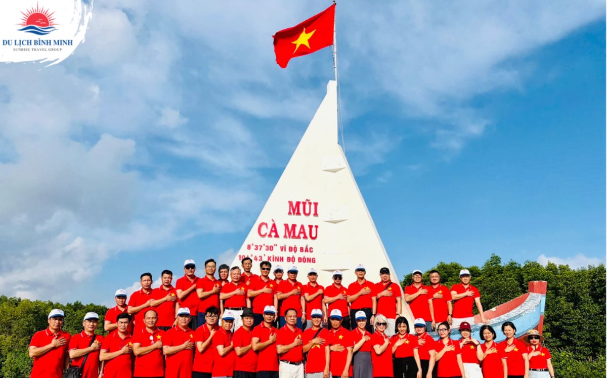Mũi Cà Mau, cực Nam Tổ quốc - tour Miền Tây 5 ngày 4 đêm