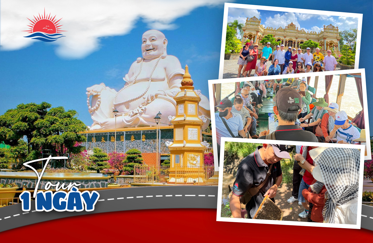 TOUR THAM QUAN MỸ THO - VƯỜN TRÁI CÂY -  BẾN TRE 1 NGÀY GIÁ RẺ