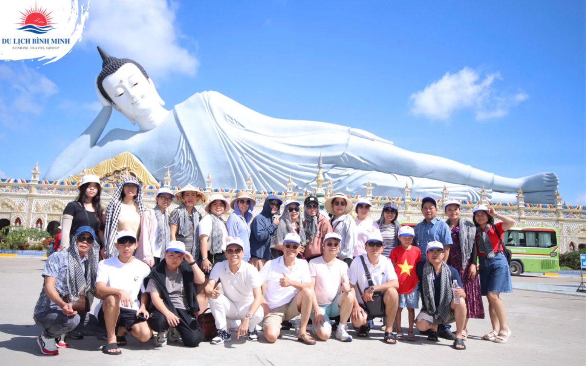 Tượng Phật nằm, Sóc Trăng - tour Miền Tây 5 ngày 4 đêm