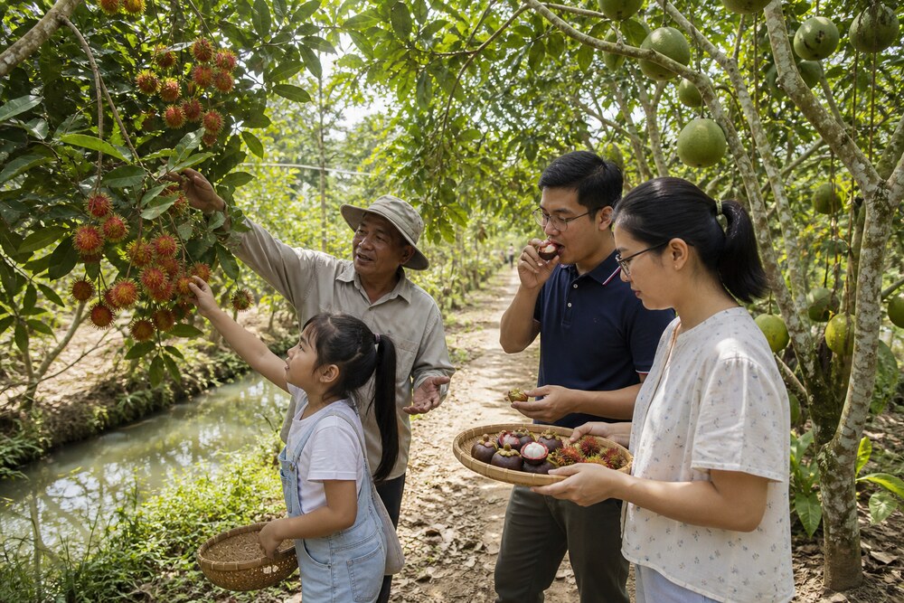 Vì sao nên trải nghiệm lễ hội trái cây Chợ Lách?