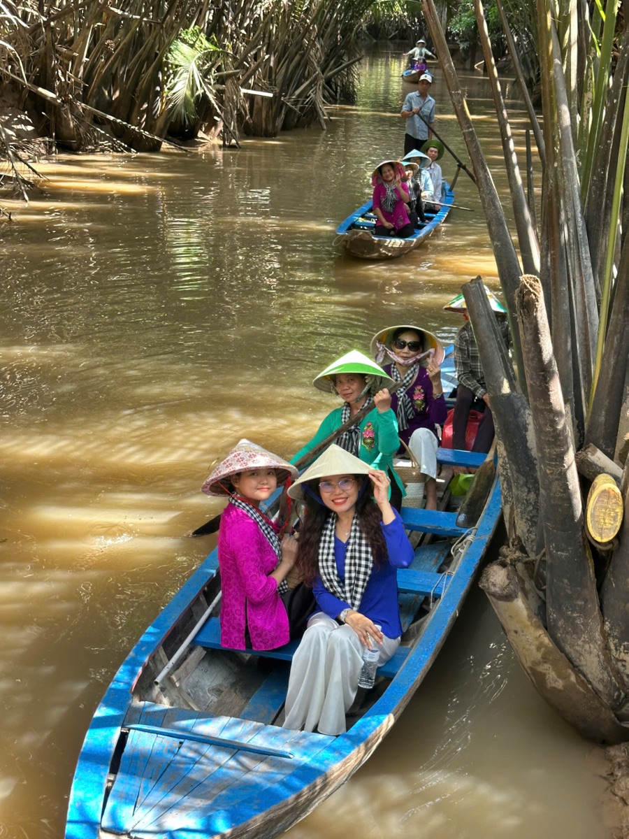 Ảnh thực tế khách check-in tại cù lao Thới Sơn — 2