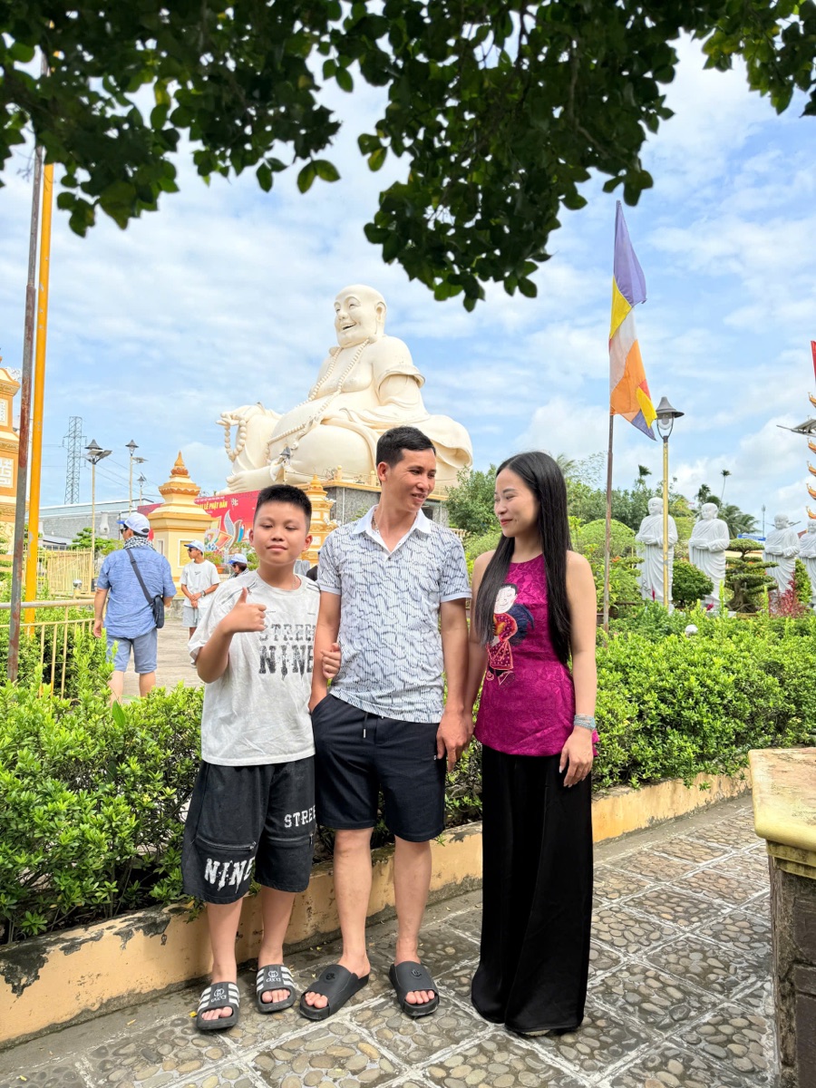 Ảnh thực tế khách du lịch chùa Vạn Phước cùng Du Lịch Bình Minh — 8