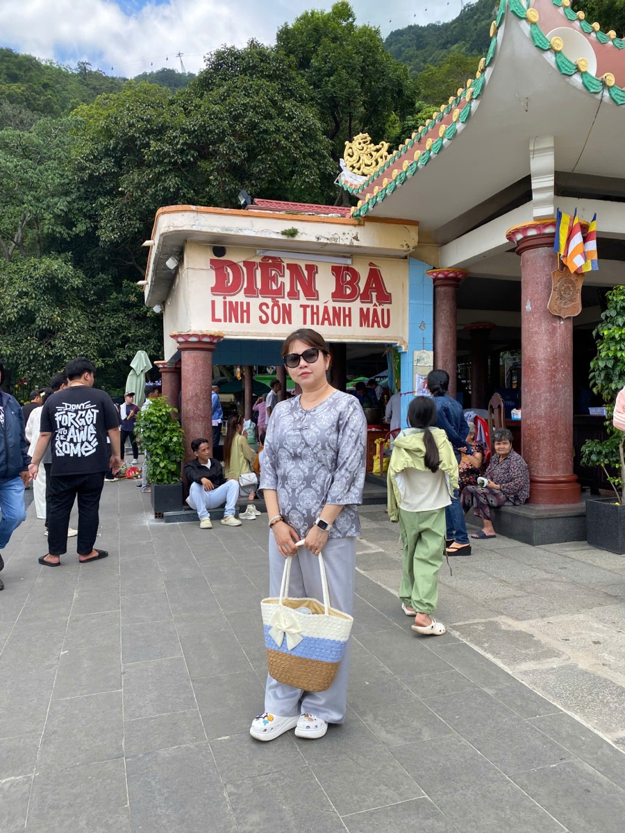 Ảnh thực tế khách check-in tại Điện Bà núi Bà Đen — 5
