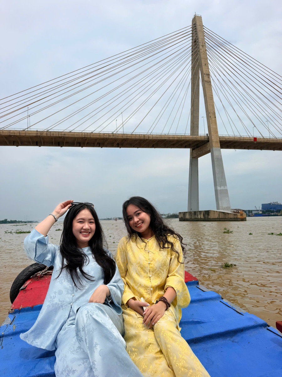 Ảnh thực tế khách check-in tại chặng đường vào Mỹ Tho — 9