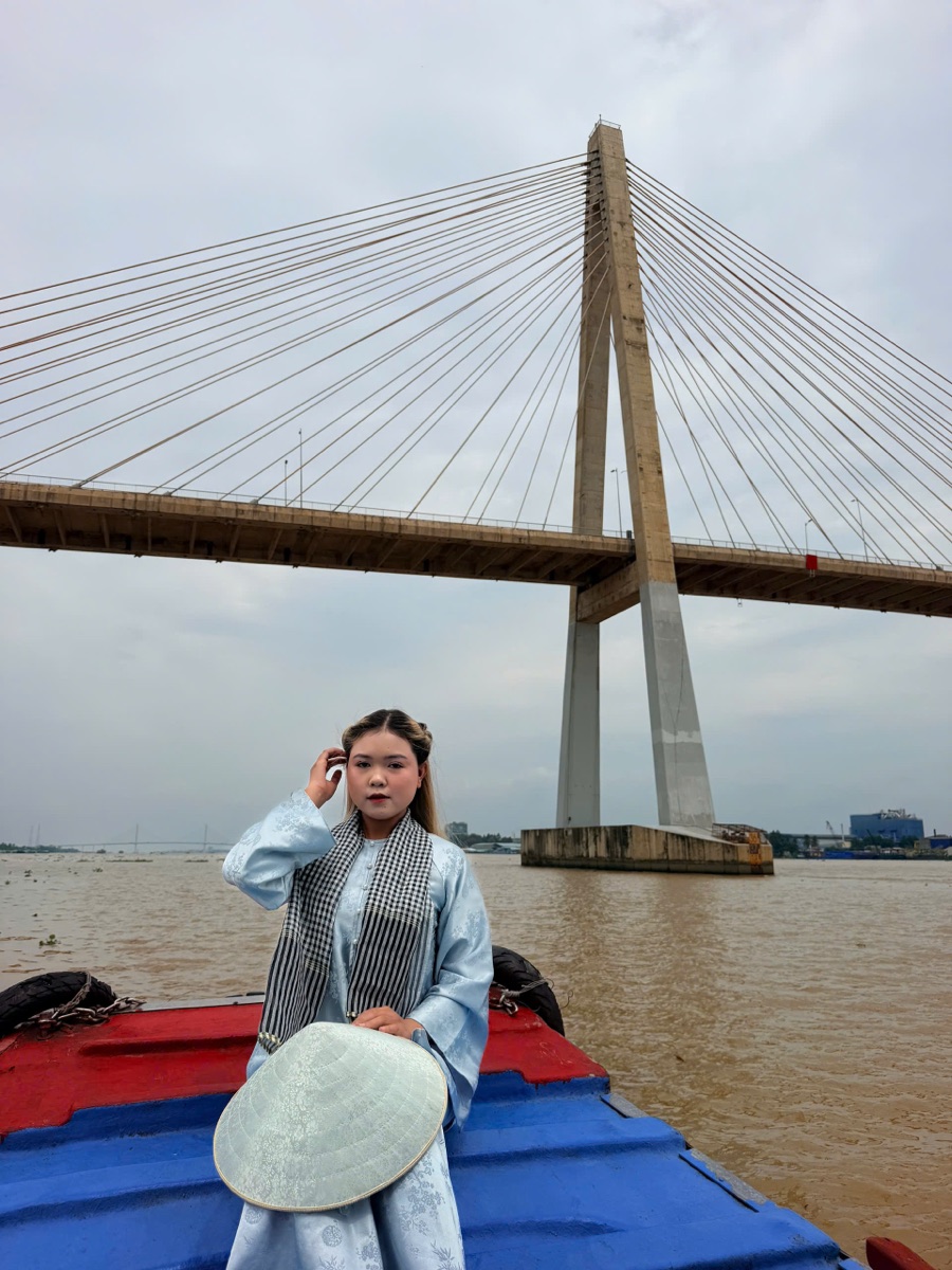 Ảnh thực tế khách check-in tại chặng đường vào Mỹ Tho — 11