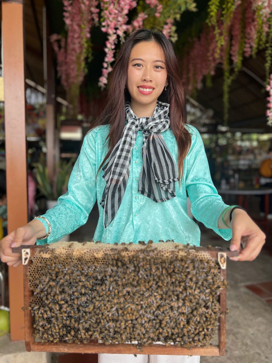 Ảnh thực tế khách check-in tại trại ong mật cù lao Thới Sơn — 11