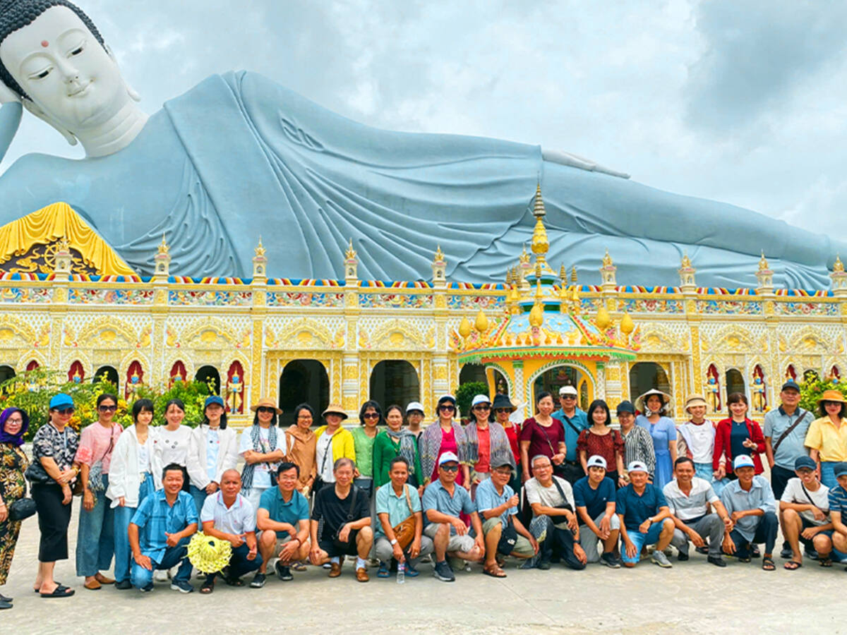 Chùa Som Rong, Sóc Trăng - ảnh thật khách đi tour 8 tỉnh Miền Tây 4 ngày 3 đêm cùng Du Lịch Bình Minh