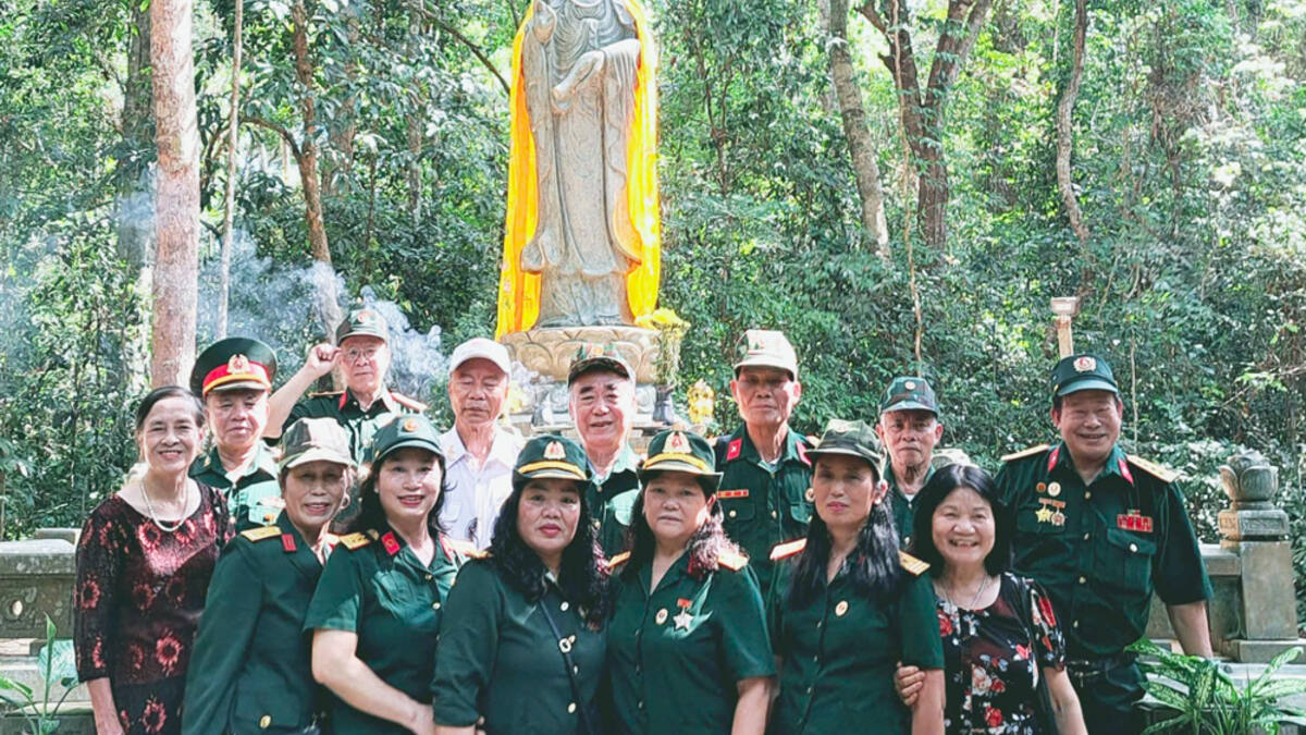 Khu tưởng niệm tại di tích địa đạo Củ Chi