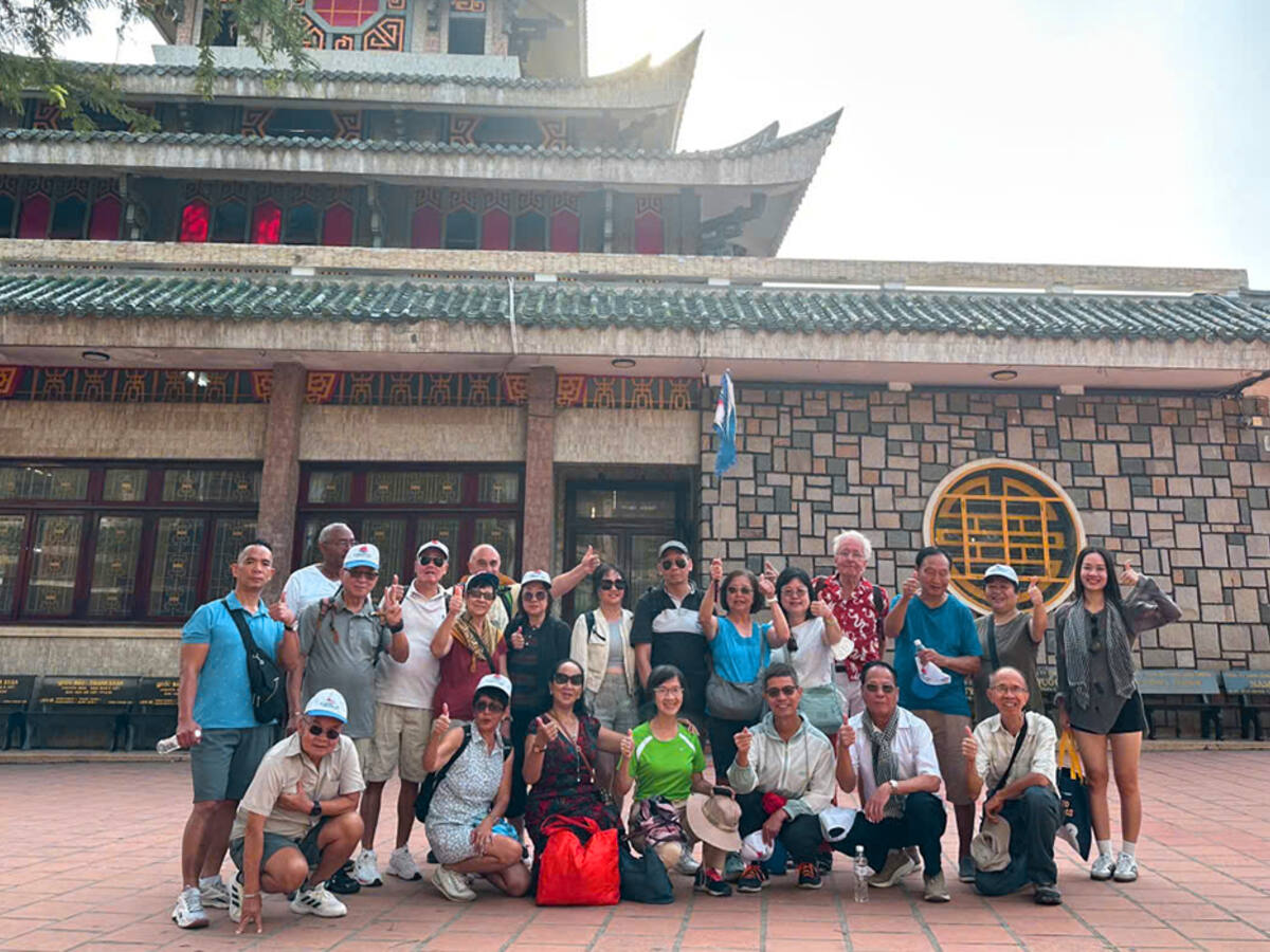 Miếu Bà Chúa Xứ Núi Sam, Châu Đốc - ảnh thật khách đi tour Cần Thơ - Châu Đốc - Rừng Tràm Trà Sư 1 ngày cùng Du Lịch Bình Minh