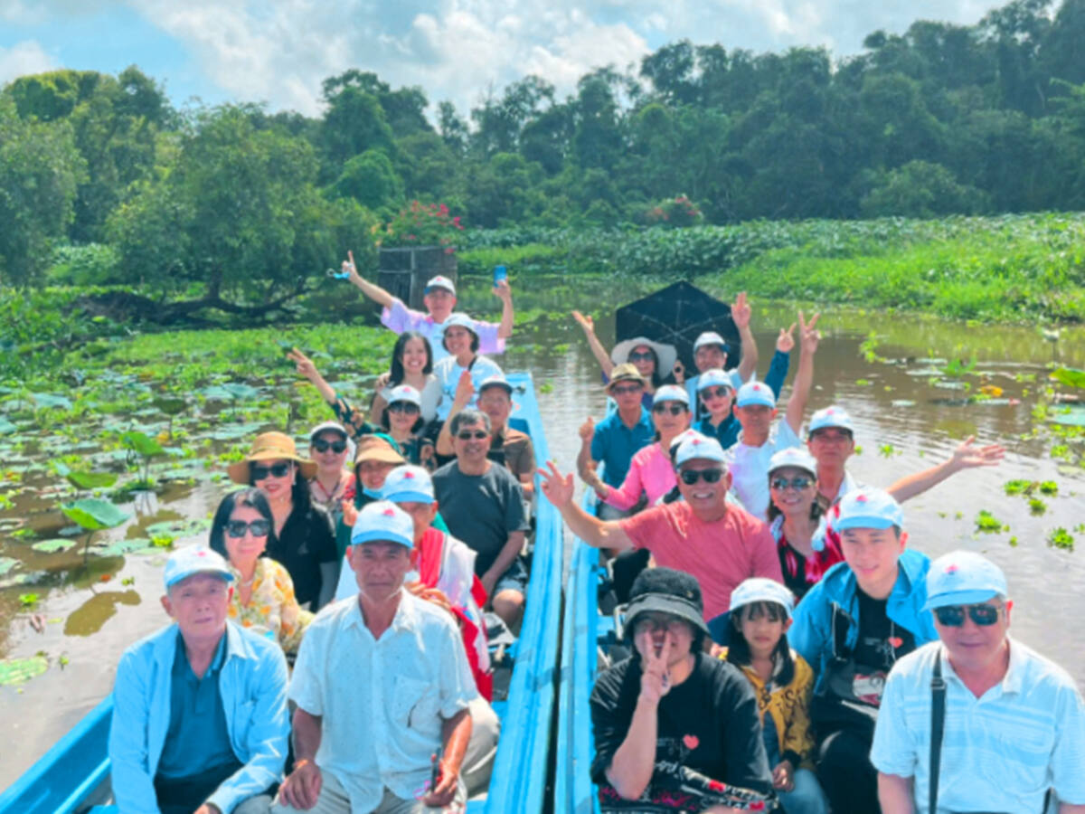 Rừng tràm Trà Sư - ảnh thật khách đi tour Cần Thơ - Châu Đốc - Rừng Tràm Trà Sư 1 ngày cùng Du Lịch Bình Minh