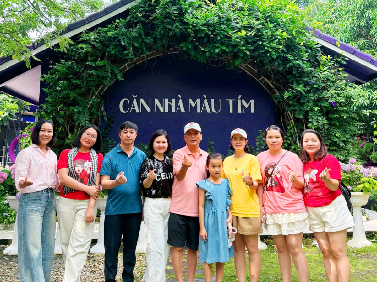 Căn Nhà Màu Tím, Cần Thơ - ảnh thật khách đi tour City Cần Thơ 1 ngày cùng Du Lịch Bình Minh