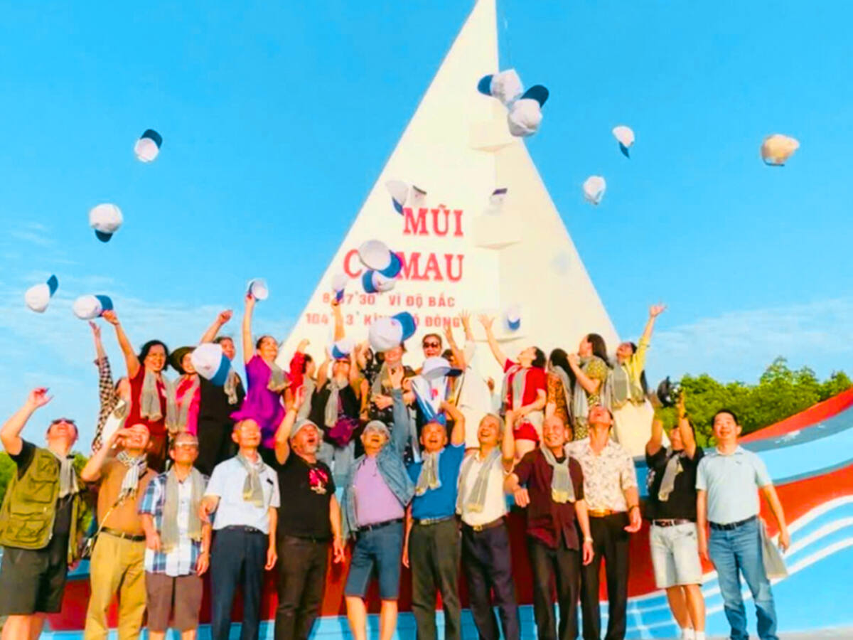 Mũi Cà Mau - ảnh thật khách đi tour Đất Mũi Cà Mau 2 ngày 2 đêm cùng Du Lịch Bình Minh