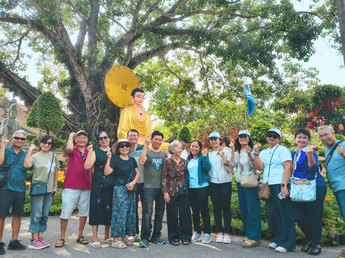 Đoàn khách Du Lịch Bình Minh trong hành trình Tây Ninh - ảnh thật khách đi tour Tây Ninh Núi Bà Đen 1 ngày cùng Du Lịch Bình Minh