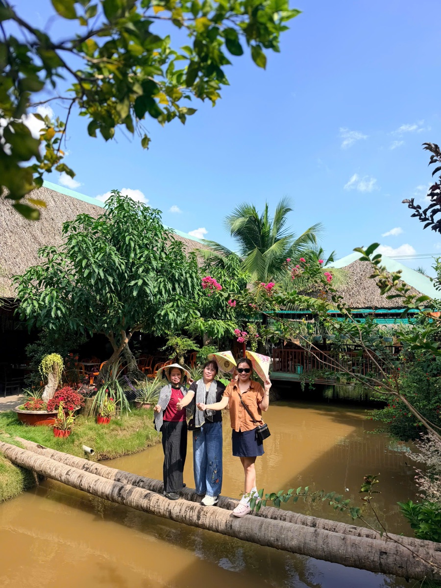 Ảnh thực tế khách check-in tại KDL sinh thái Việt Nhật, Bến Tre