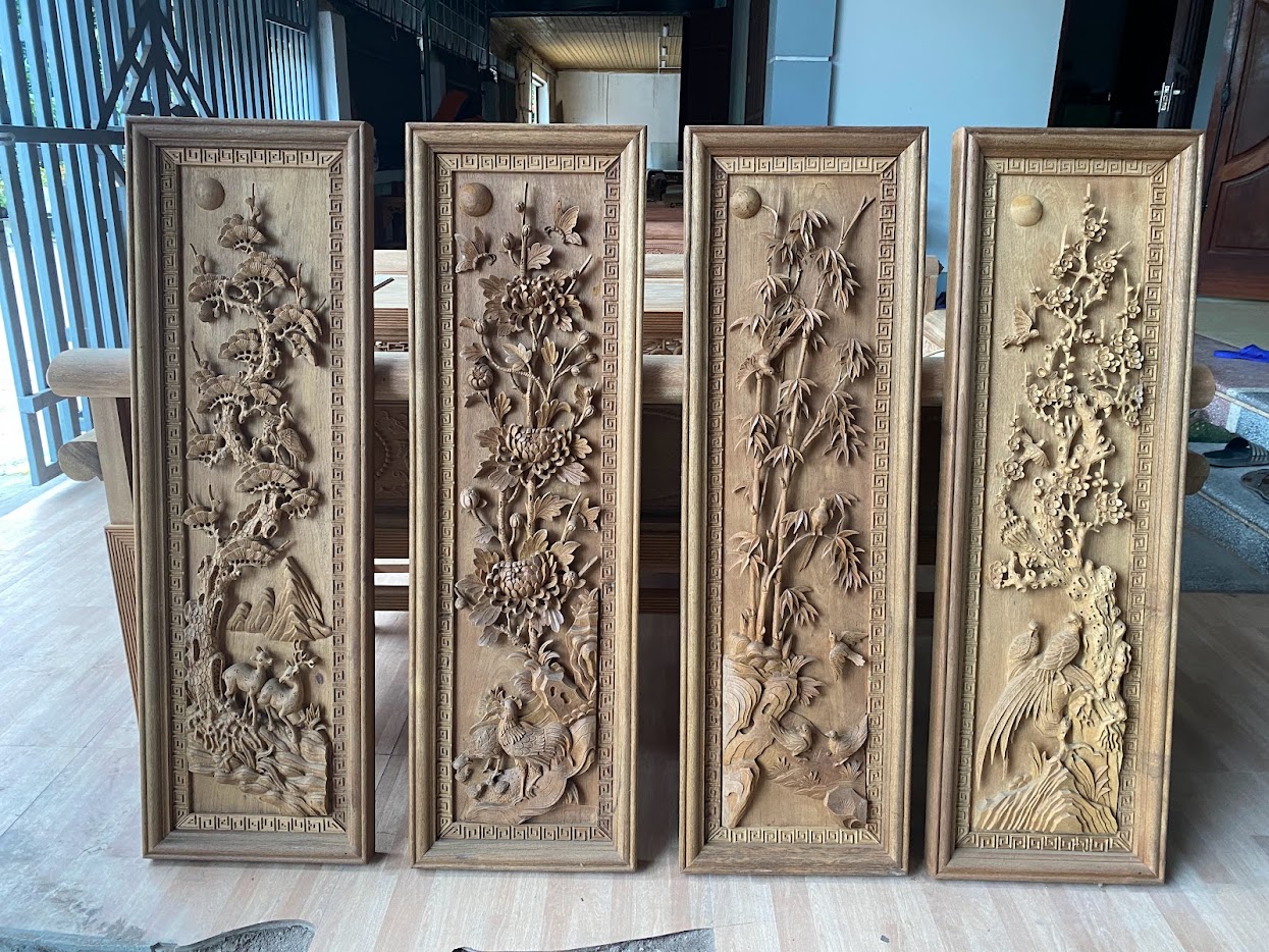 Bộ tranh tứ quý treo tường có ý nghĩa gì