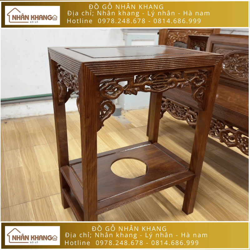 Bộ Bàn Ghế Trường Kỷ Gỗ Lim 217