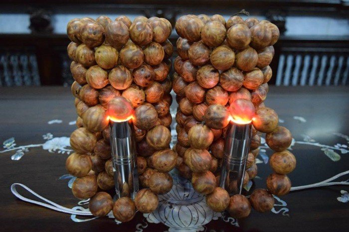 Gỗ huyết long thấu quang đỏ