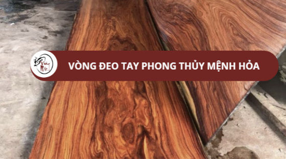 Vòng đeo tay phong thủy mệnh Hỏa