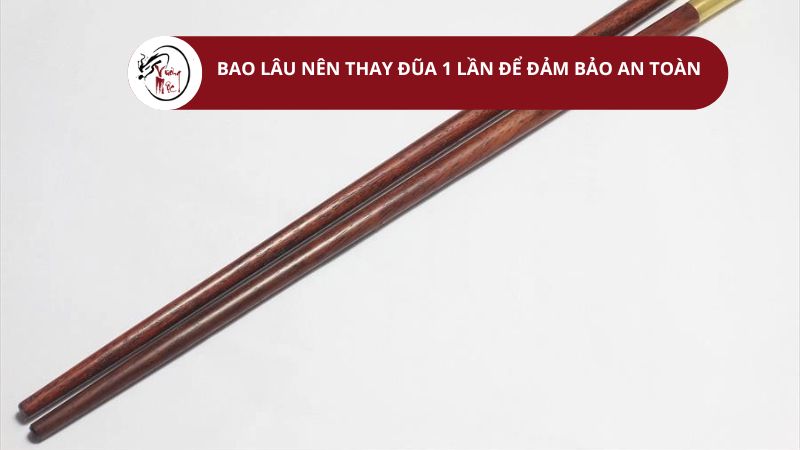 Bao lâu nên thay đũa 1 lần để đảm bảo an toàn sức khỏe
