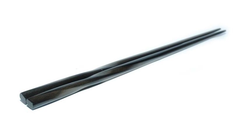 Đũa gỗ mun xoắn kiểu Nhật Bản
