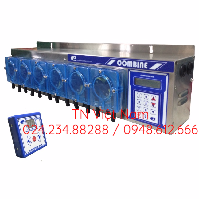 Hệ thống bơm hóa chất giặt là cho máy giặt công nghiệp