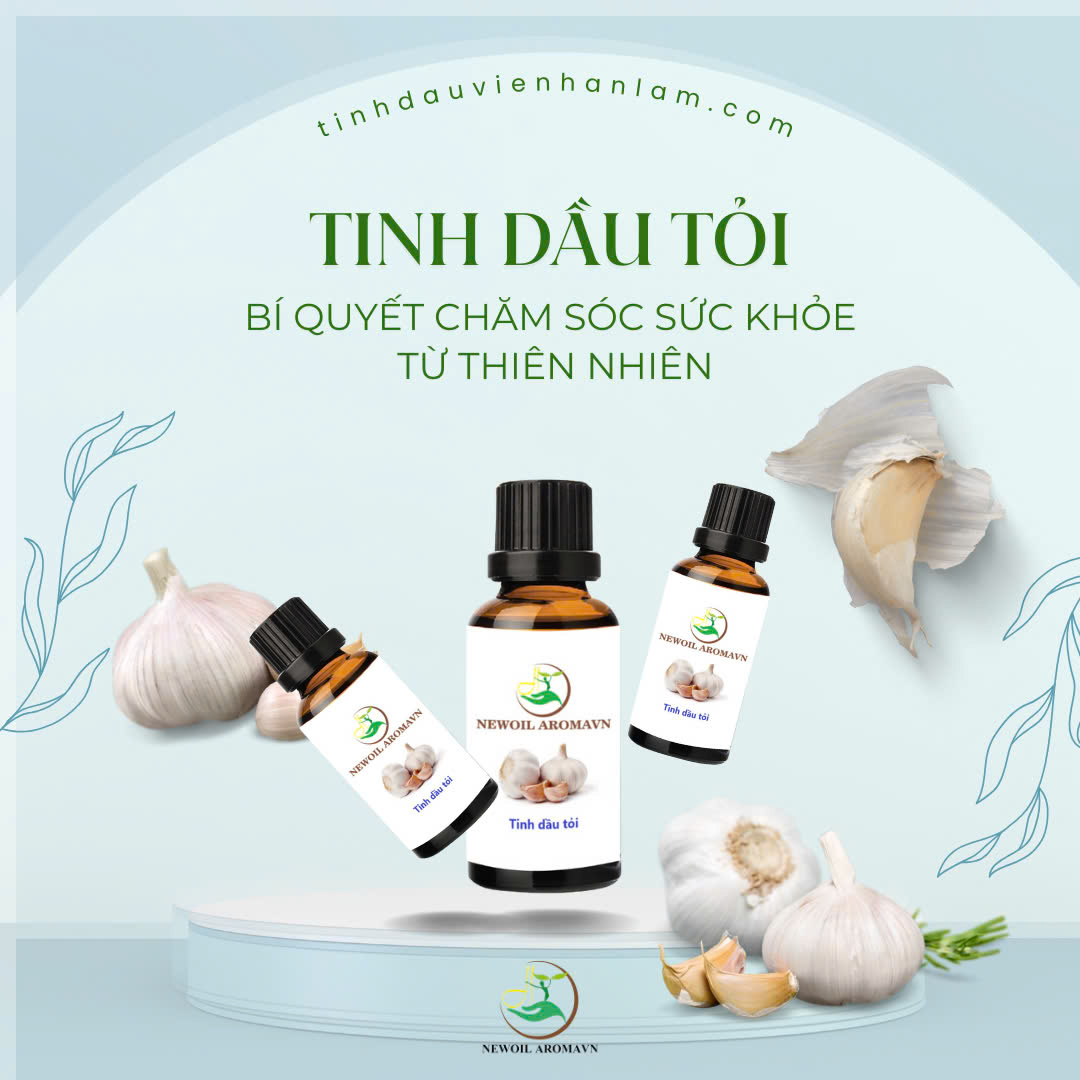 🌱 TINH DẦU TỎI – BÍ QUYẾT CHĂM SÓC SỨC KHỎE TỪ THIÊN NHIÊN 🌱