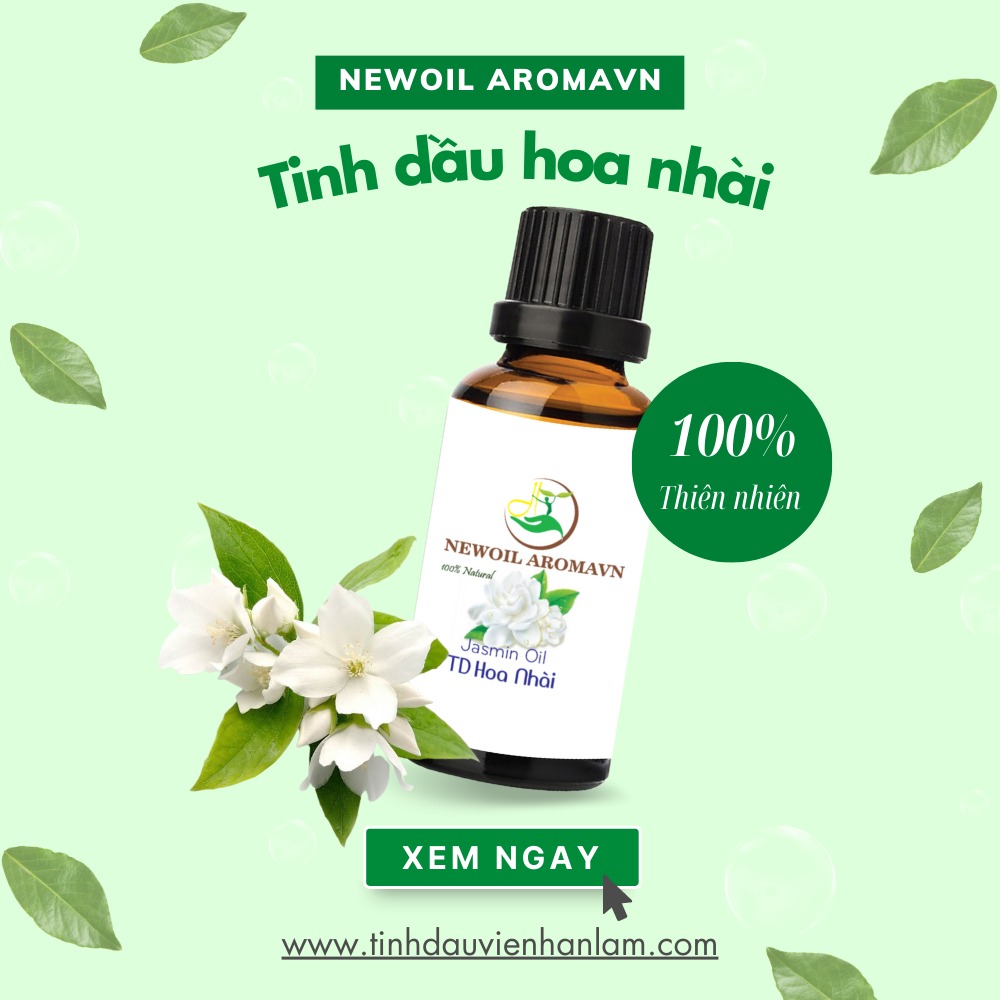 Tinh dầu hoa nhài nguyên chất Newoil Aromavn